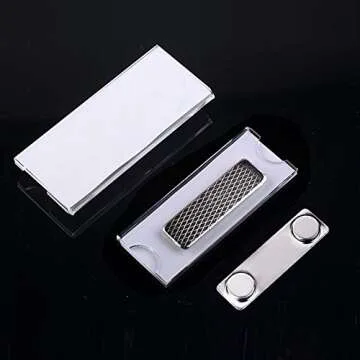 Magreen Strong Magnetic Badge Holders - 24 Pack