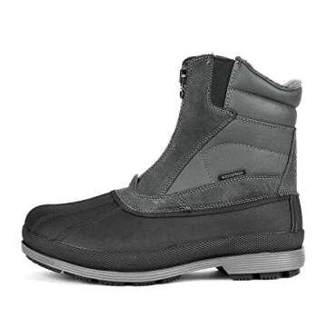 NORTIV 8 Men's Insulated Waterproof Snow Boots
