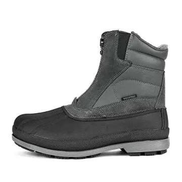 NORTIV 8 Men's Insulated Waterproof Snow Boots