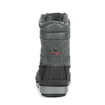 NORTIV 8 Men's Insulated Waterproof Snow Boots