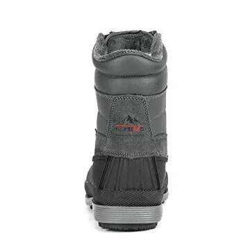 NORTIV 8 Men's Insulated Waterproof Snow Boots