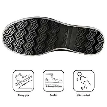 NORTIV 8 Men's Insulated Waterproof Snow Boots