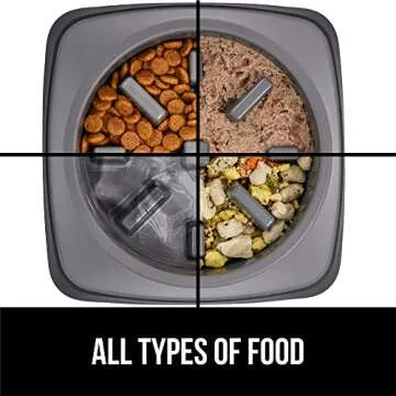 GORILLA GRIP Slow Feeder Dog and Cat Bowls, Interactive Puzzle Toy for Dogs and Cats Food Training, Keeps Pets Busy and Prevents Puppy Overeating, Large, Small Breeds, 100% BPA Free, 2 Cup Gray