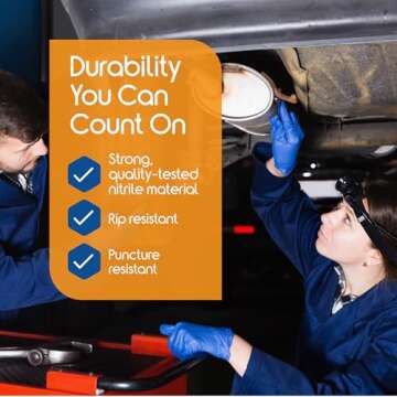 Inspire Nitrile Gloves Medical Examination Durable Latex-Free