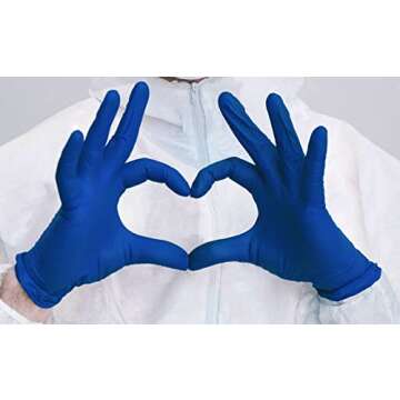 Inspire Nitrile Gloves Medical Examination Durable Latex-Free
