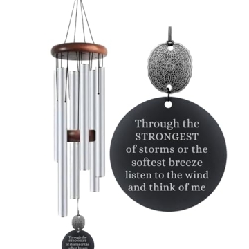 Personalized Memorial Wind Chime Gift for Sympathy