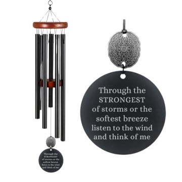 Personalized Memorial Wind Chime Gift for Sympathy
