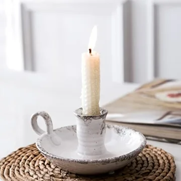 Kendiis Intricately Designed Ceramic Candle Holder for All Occasions