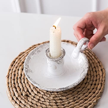 Buy Kendiis Ceramic Candle Holder for Home Decor