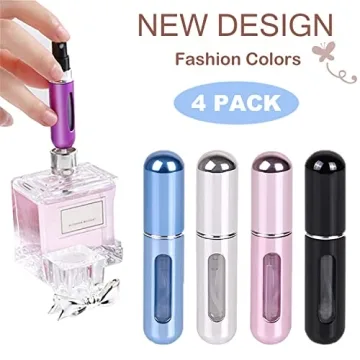 LAIKME Mini Refillable Perfume Atomizer for Travel