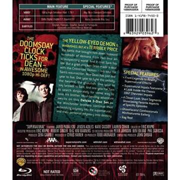 Supernatural: Season 3 [Blu-ray]