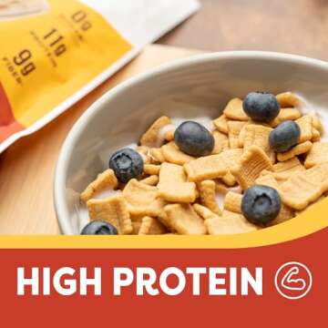 Catalina Crunch High Fiber Protein Cereal Variety Pack (6 Flavors) | Low Carb, Zero Sugar, Gluten Fr...