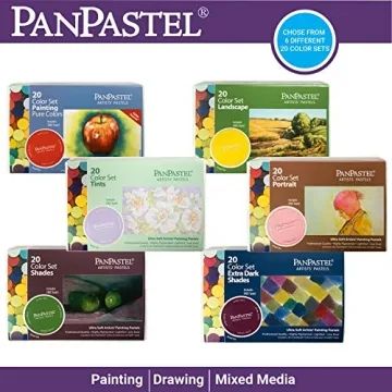 PanPastel Painting/Pure Colors Set - 20 Rich Pastels