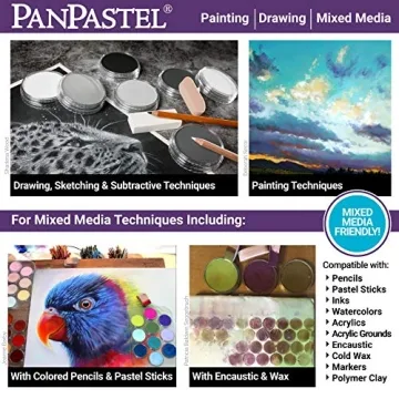 PanPastel Painting/Pure Colors Set - 20 Rich Pastels