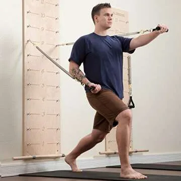 Balanced Body Pilates Springboard – Wall-Mounted Exercise Equipment