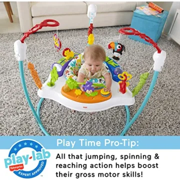 Fisher-Price Baby Bouncer 360 Musical Play Center with Toys