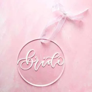 25 Pcs Clear Round Acrylic Ornaments- 3.5 Inch Blank Acrylic Circle Discs with Hole, Perfect for Making Christmas Ornaments, Keychains, Gift Tag, Name Plates, Keepsakes