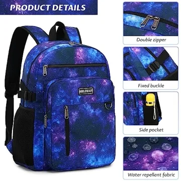 MIRLEWAIY School Backpack Classic Bag for Travel Work