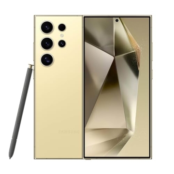 SAMSUNG Galaxy S24 Ultra Cell Phone, 512GB AI Smartphone, Unlocked Android, 50MP Zoom Camera, Long B...