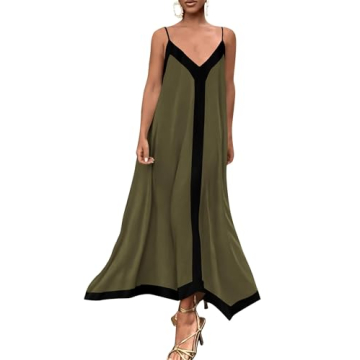 PRETTYGARDEN Women's Flowy Summer Maxi Dress - Perfect for Events