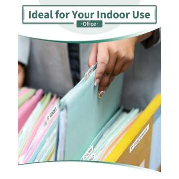 Anycolor M-K231 Label Tape Replace for Brother M Tape P Touch 12mm 0.47 White M-K231s M231 MK231 M-231 for Brother Ptouch PT-M95 PT-70BM PT-90 PT-85 PT65 45 Label Maker Refills, 4 Pack