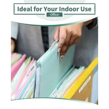 Anycolor M-K231 Label Tape Replace for Brother M Tape P Touch 12mm 0.47 White M-K231s M231 MK231 M-231 for Brother Ptouch PT-M95 PT-70BM PT-90 PT-85 PT65 45 Label Maker Refills, 4 Pack