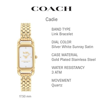 Elegant Coach Cadie Women's Watch for Any Occasion