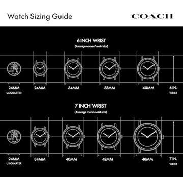 Elegant Coach Cadie Women's Watch for Any Occasion