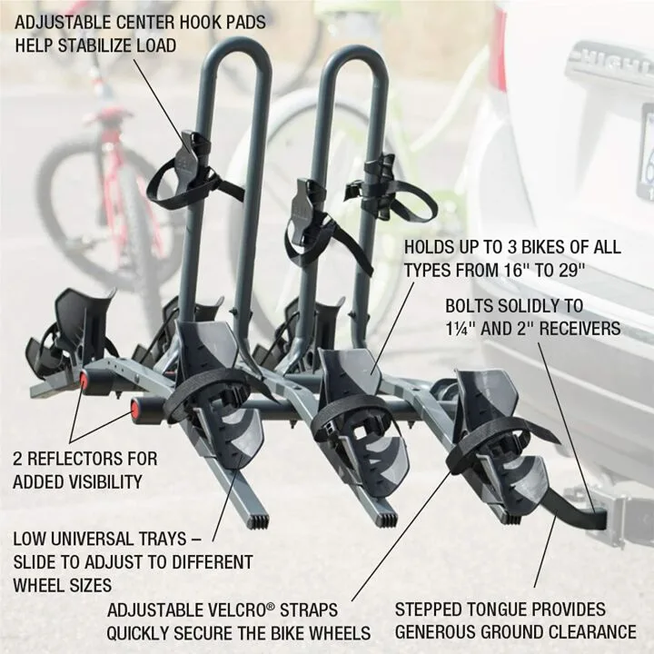 BELL Right Up Bicycle Rack - Easy to Use & Secure