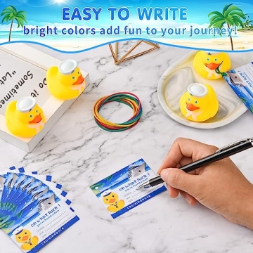 Fun Duck Tag Cruise Kit with 12 Adorable Rubber Ducks