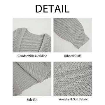 Cozy Women’s Oversized Long Cardigan Sweater for All Seasons