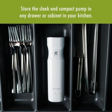 ZWILLING Fresh & Save Vacuum Sealer for Effortless Food Storage