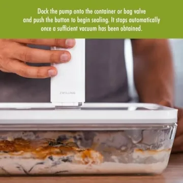 ZWILLING Fresh & Save Vacuum Sealer for Effortless Food Storage