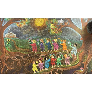 Mercurius Blackboard Pastel Chalk Set - 12 Assorted Colors