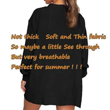Women 2 Piece Outfits Shorts Set Long Sleeve Button Blouses Shirt Top High Elastic Waisted Shorts Summer Beachwear (Black, XL)