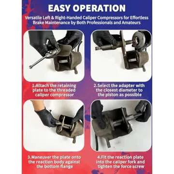 Comprehensive Punmew Brake Caliper Tool 24-Piece Set