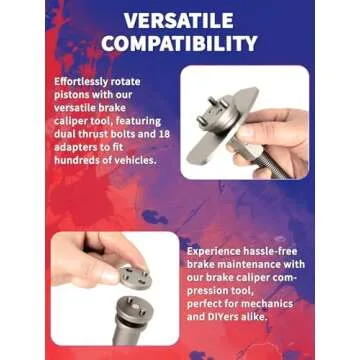 Comprehensive Punmew Brake Caliper Tool 24-Piece Set