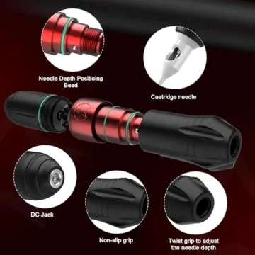 Solong Tattoo Gun Kit for Beginners and Professionals