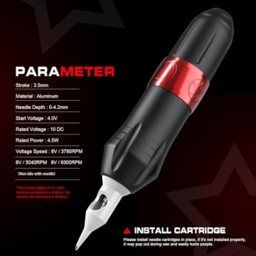 Solong Tattoo Gun Kit for Beginners and Professionals