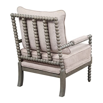 Stylish OSP Home Furnishings Abbott Spindle Accent Chair