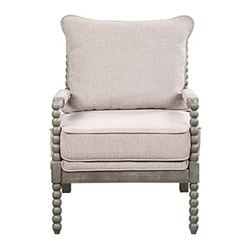Stylish OSP Home Furnishings Abbott Spindle Accent Chair