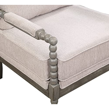 Stylish OSP Home Furnishings Abbott Spindle Accent Chair