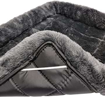 MidWest Homes for Pets Bolster Dog Bed 24L-Inch Gray Dog Bed or Cat Bed w/ Comfortable Bolster | Ideal for Small Dog Breeds & Fits a 24-Inch Dog Crate | Easy Maintenance Machine Wash & Dry