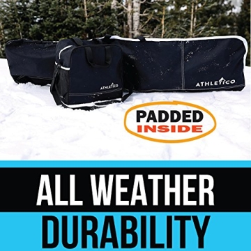 Athletico Padded Snowboard and Boot Bag Combo - Durable & Spacious