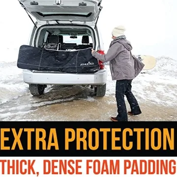 Athletico Padded Snowboard and Boot Bag Combo - Durable & Spacious
