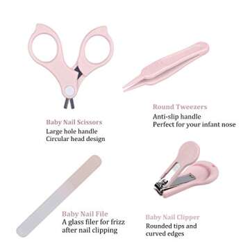 GLOVAL BABY Baby Nail Kit - Safe & Adorable Grooming Tools