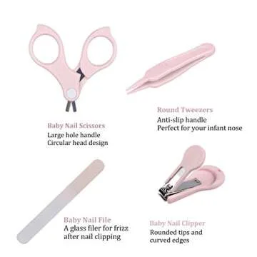 GLOVAL BABY Baby Nail Kit - Safe & Adorable Grooming Tools
