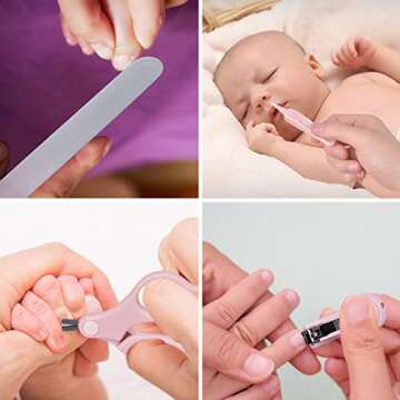 GLOVAL BABY Baby Nail Kit - Safe & Adorable Grooming Tools