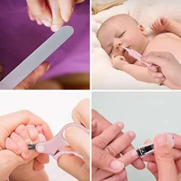 GLOVAL BABY Baby Nail Kit - Safe & Adorable Grooming Tools