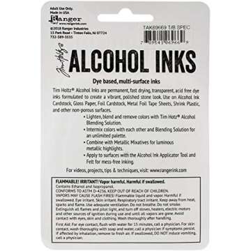 Ranger Tim Holtz - Alcohol Ink 3PKG, Teal/Blue Spectrum